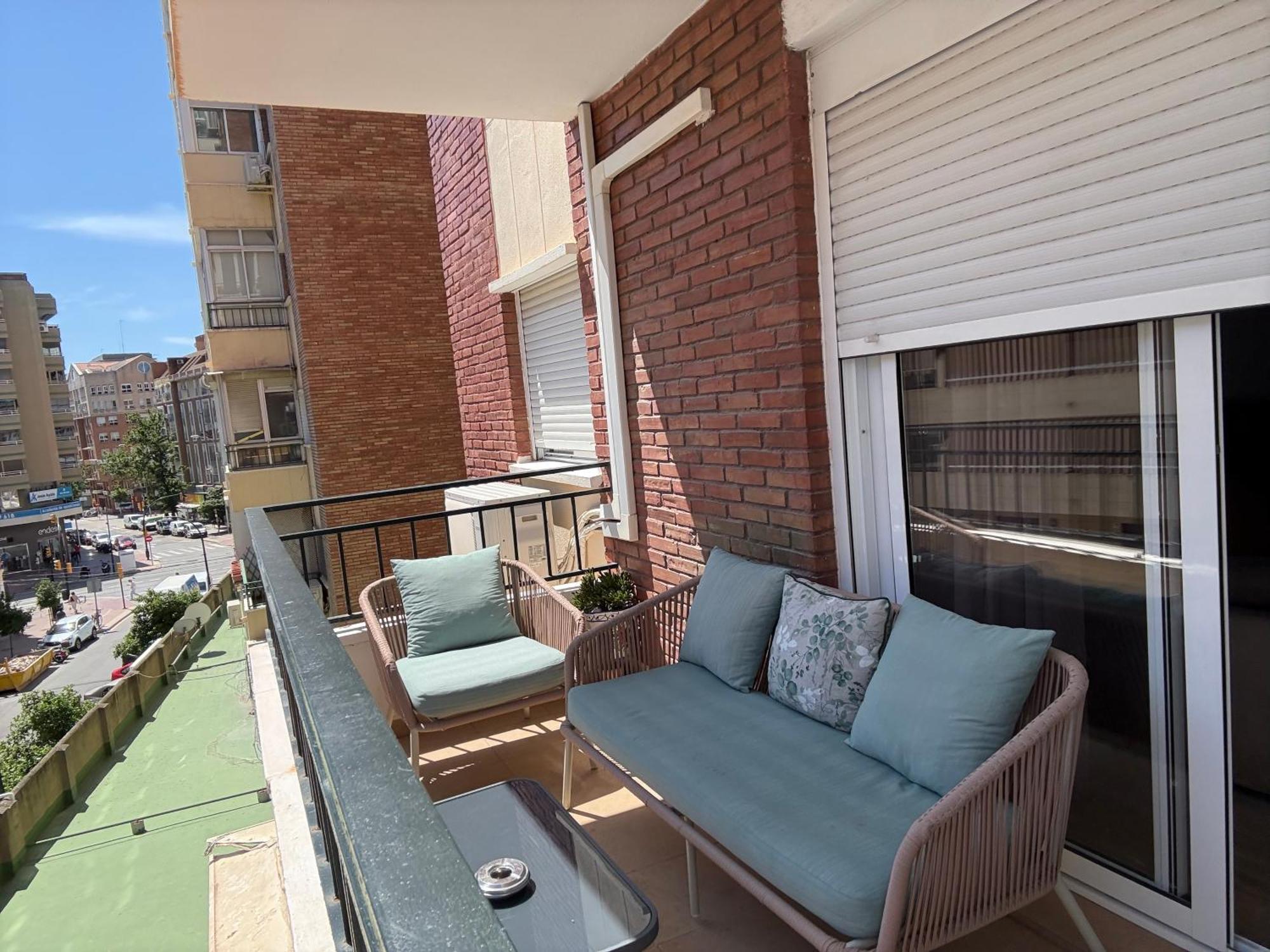 Galvez Flat, At Principal Railway Station In Malaga Appartement Buitenkant foto