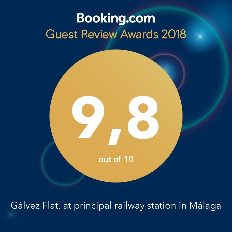 Galvez Flat, At Principal Railway Station In Malaga Appartement Buitenkant foto